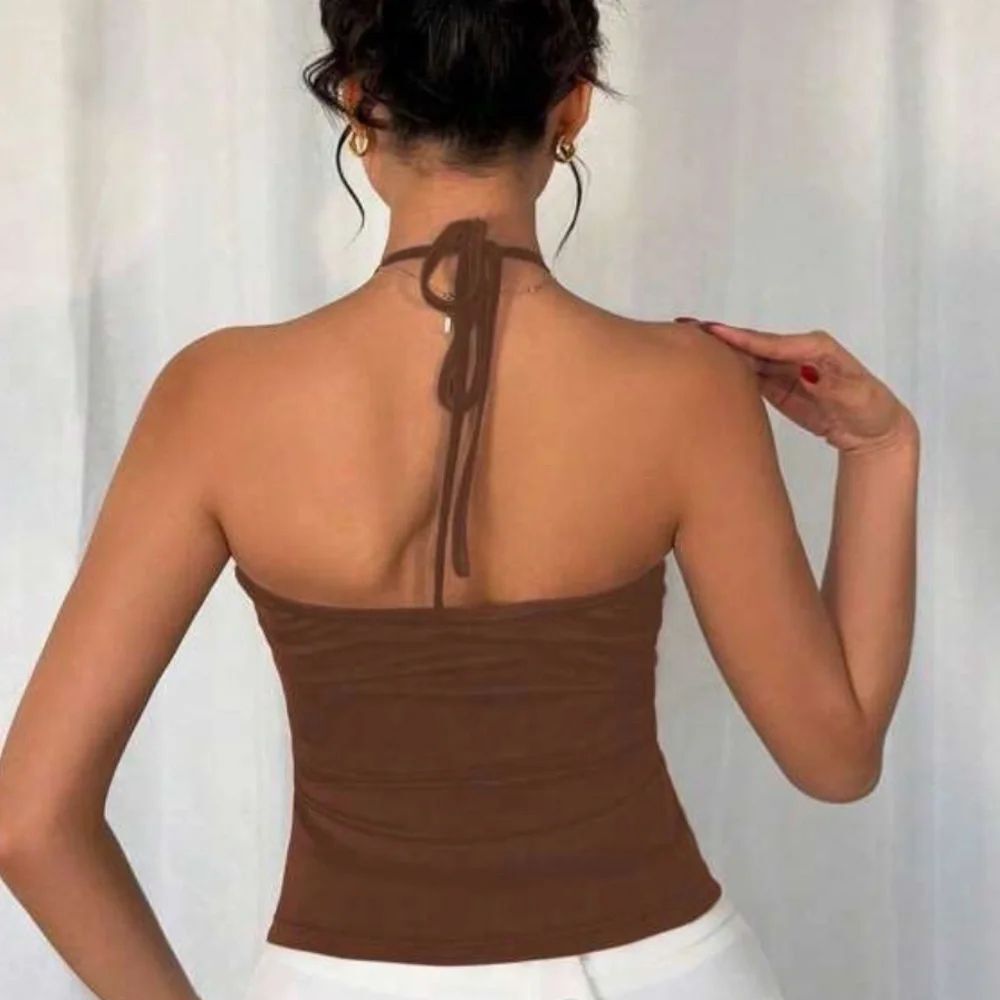 Floral Halter Top - Picture 3 of 4